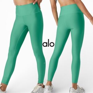 Alo Yoga High-Waist Airlift Leggings XS Lettuce
